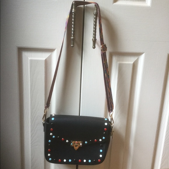 valentino colorful strap bag
